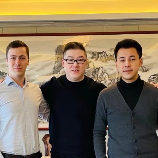 Benjamin Speyer, Wang Qicheng and Henry Huang